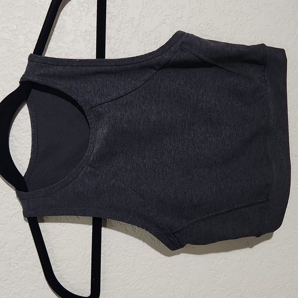 Joy Lab Sports Bra Womens Size Extra Small Black Gray Heather - Picture 1 of 6
